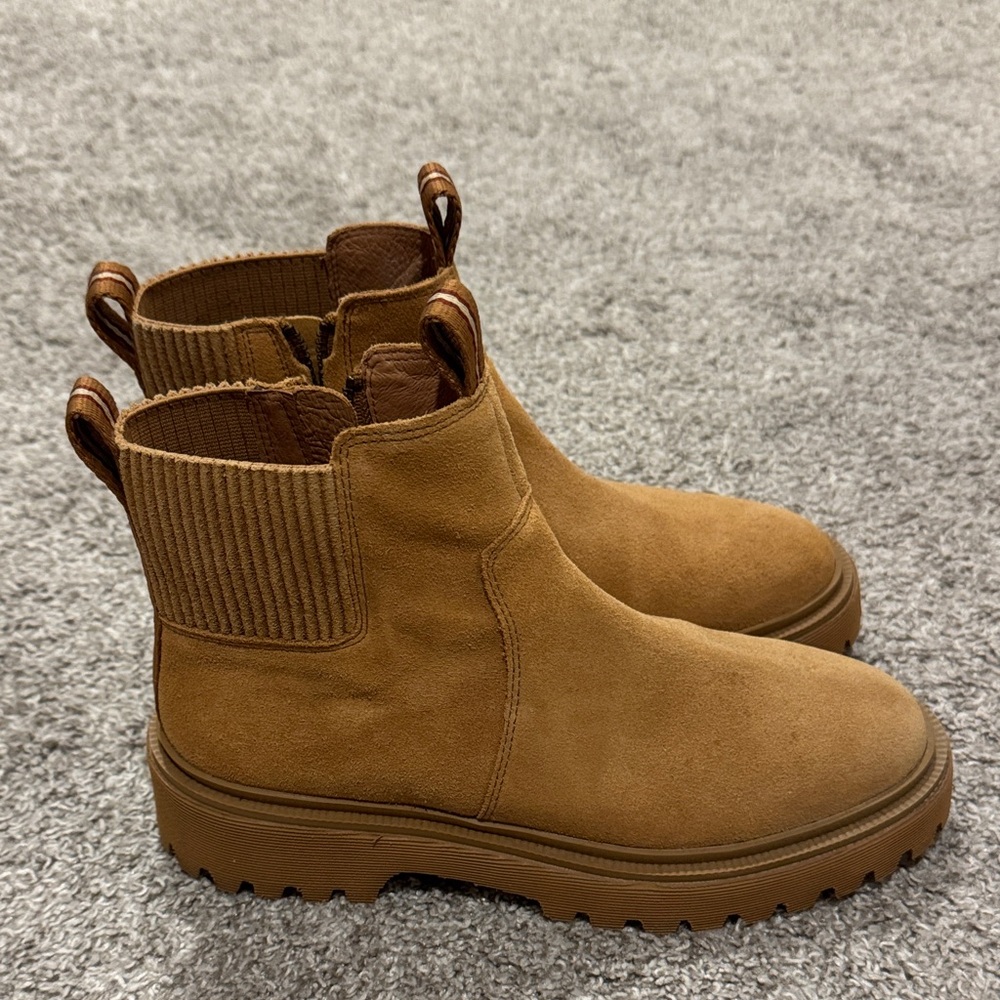 Madewell Suede Ankle Boots